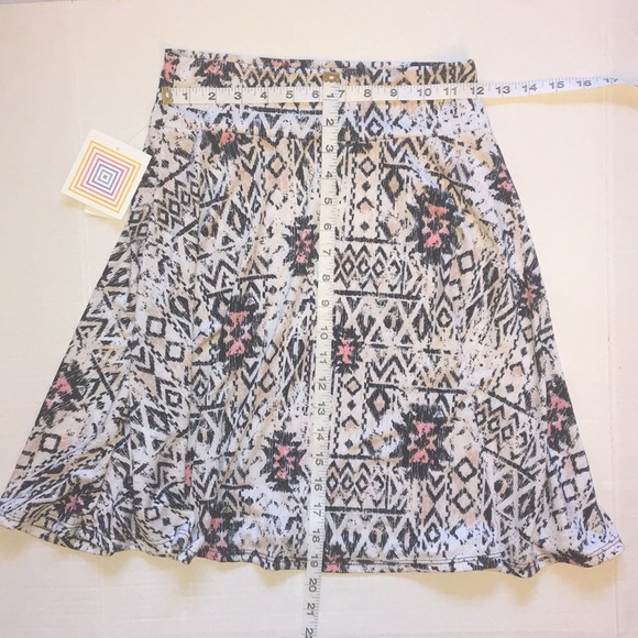 LulaRoe LLR kid’s Azure Skirt Size 12 NWT - Picture 4 of 8